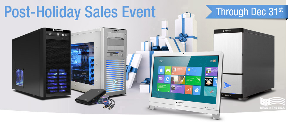 Velocity Micro's Last Sales Event of 2012!