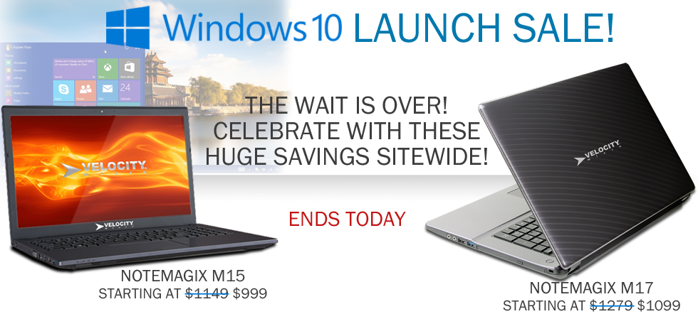 Windows 10 Launch Sale