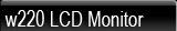 w220 LCD Monitor