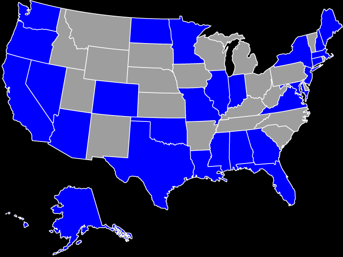 Best Buy locations in the USA