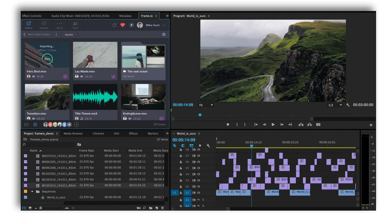 Video Editing in Premiere Pro