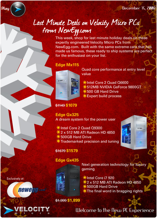December 15 Email