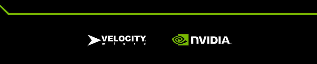 Velocity Micro and Nvidia logos