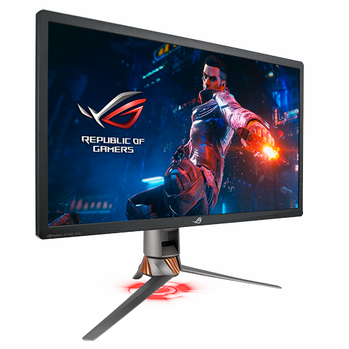 Asus ROG Swift PG27UQ angled image