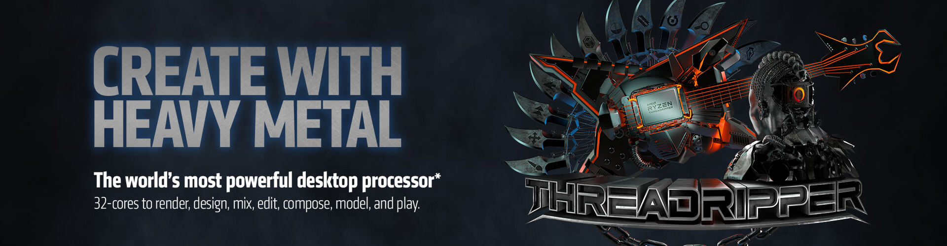 Create with Heavy Metal