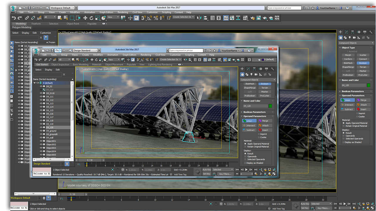 Autodesk 3ds MAX Rendering